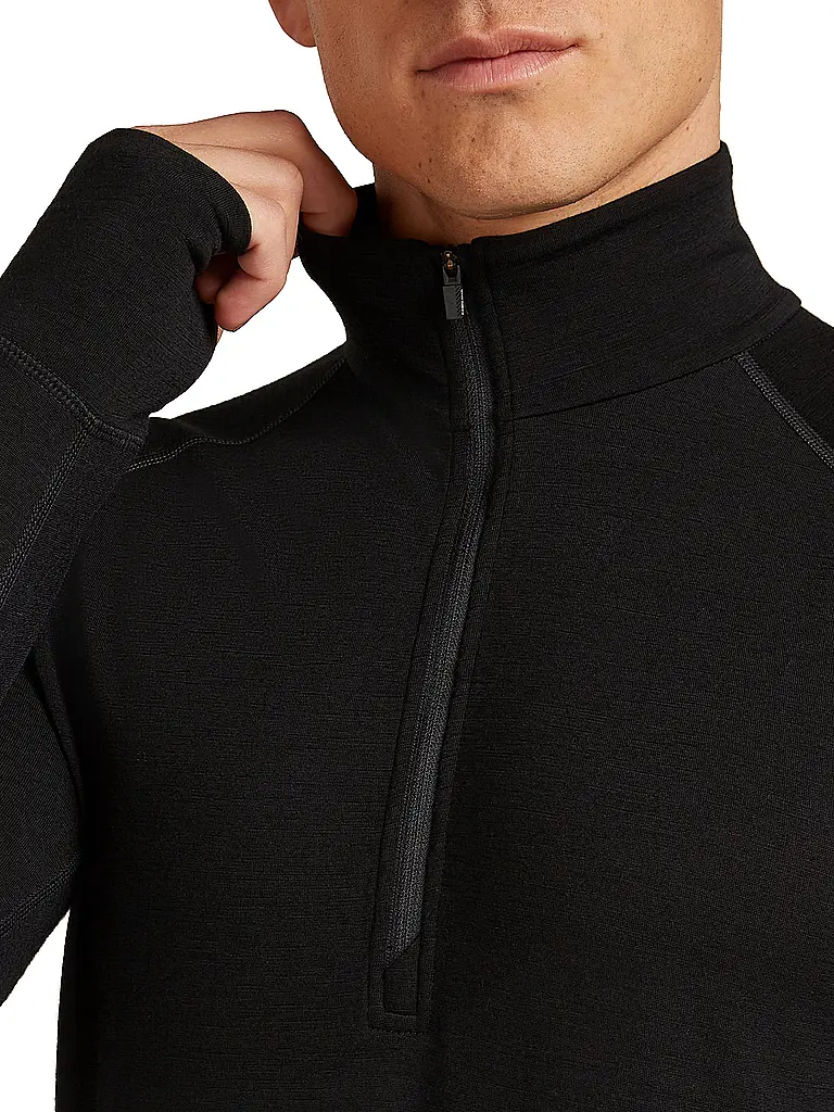 ICEBREAKER | Herren Unterzieh Zipshirt 200 Merino ZoneKnit | 