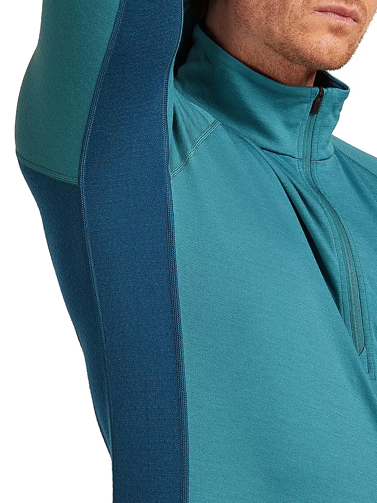 ICEBREAKER | Herren Unterzieh Zipshirt 200 Merino ZoneKnit | 