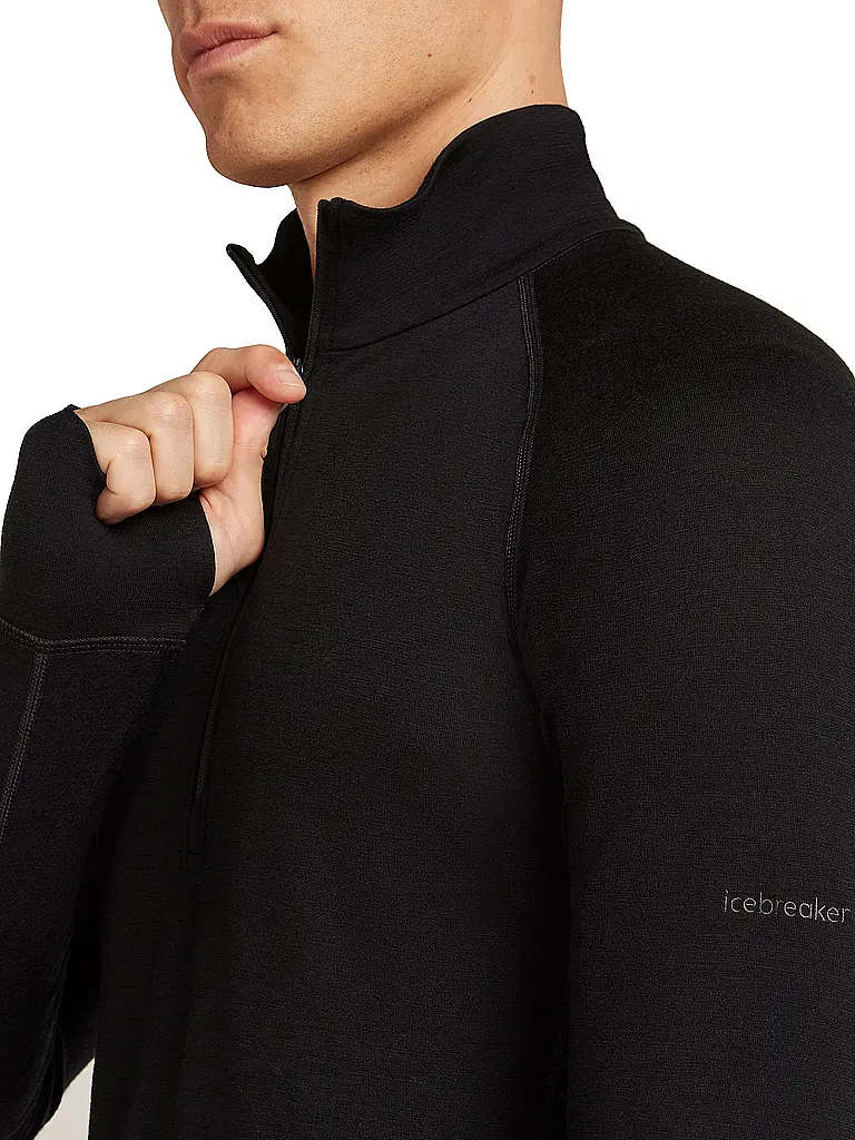 ICEBREAKER | Herren Unterzieh Zipshirt 200 Merino ZoneKnit | 
