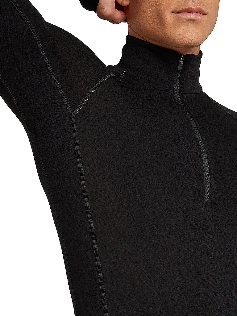 ICEBREAKER | Herren Unterzieh Zipshirt 200 Merino ZoneKnit | 