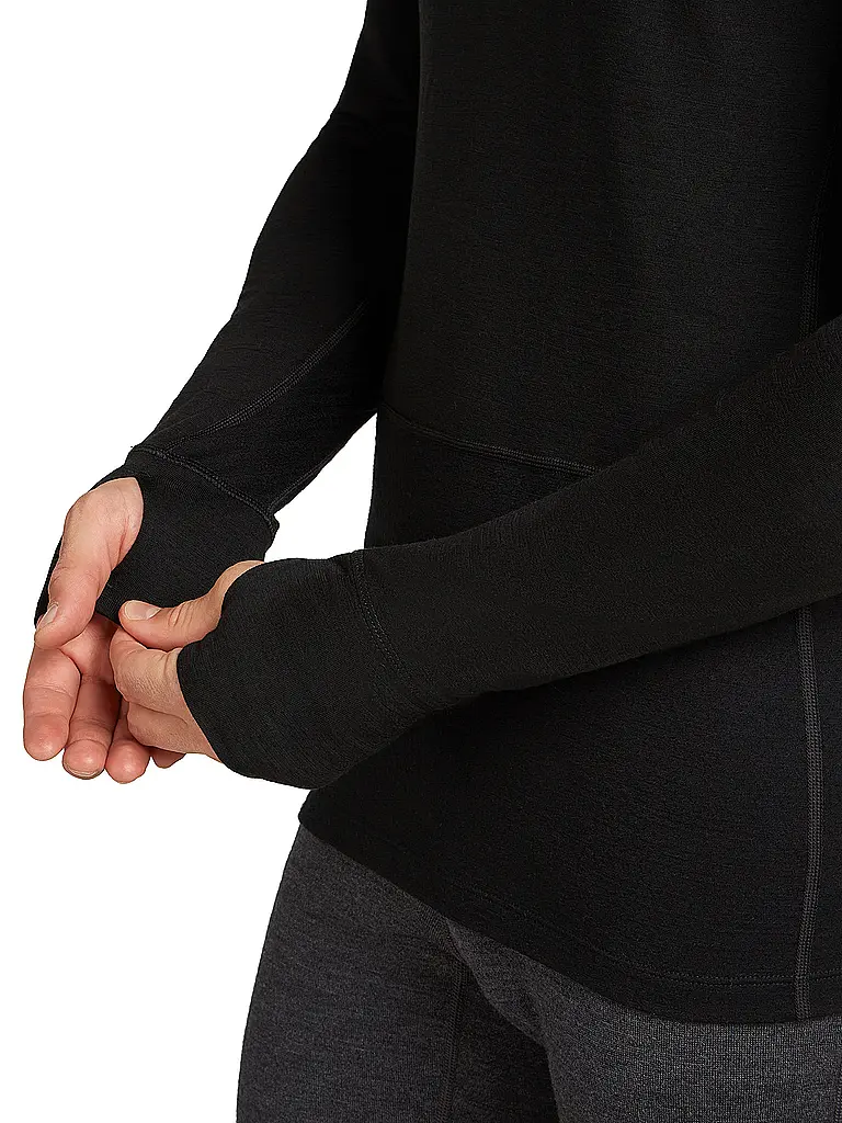 ICEBREAKER | Herren Unterzieh Zipshirt 200 Merino ZoneKnit | 