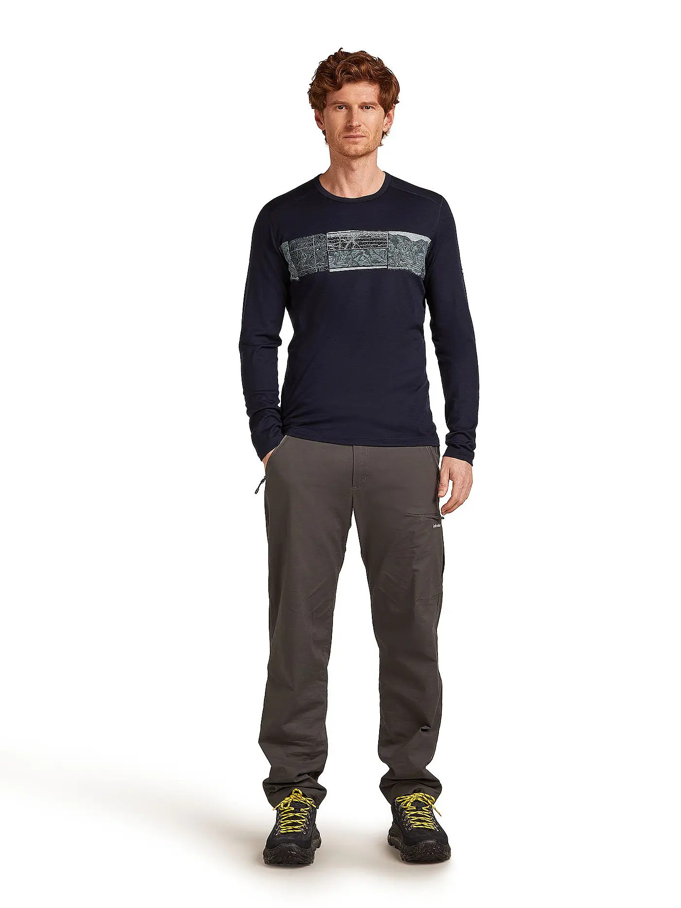 ICEBREAKER | Herren Unterziehshirt Elevation 200 Oasis | dunkelblau