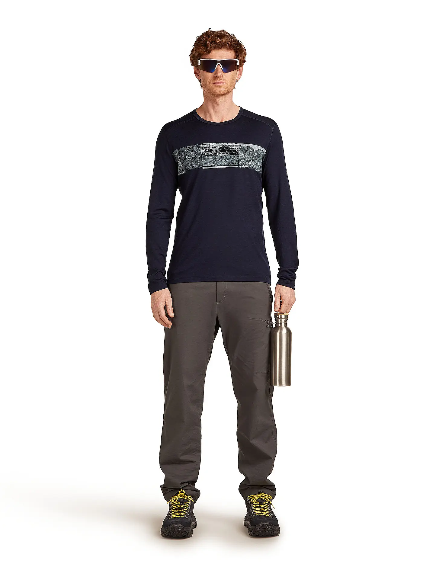 ICEBREAKER | Herren Unterziehshirt Elevation 200 Oasis | dunkelblau