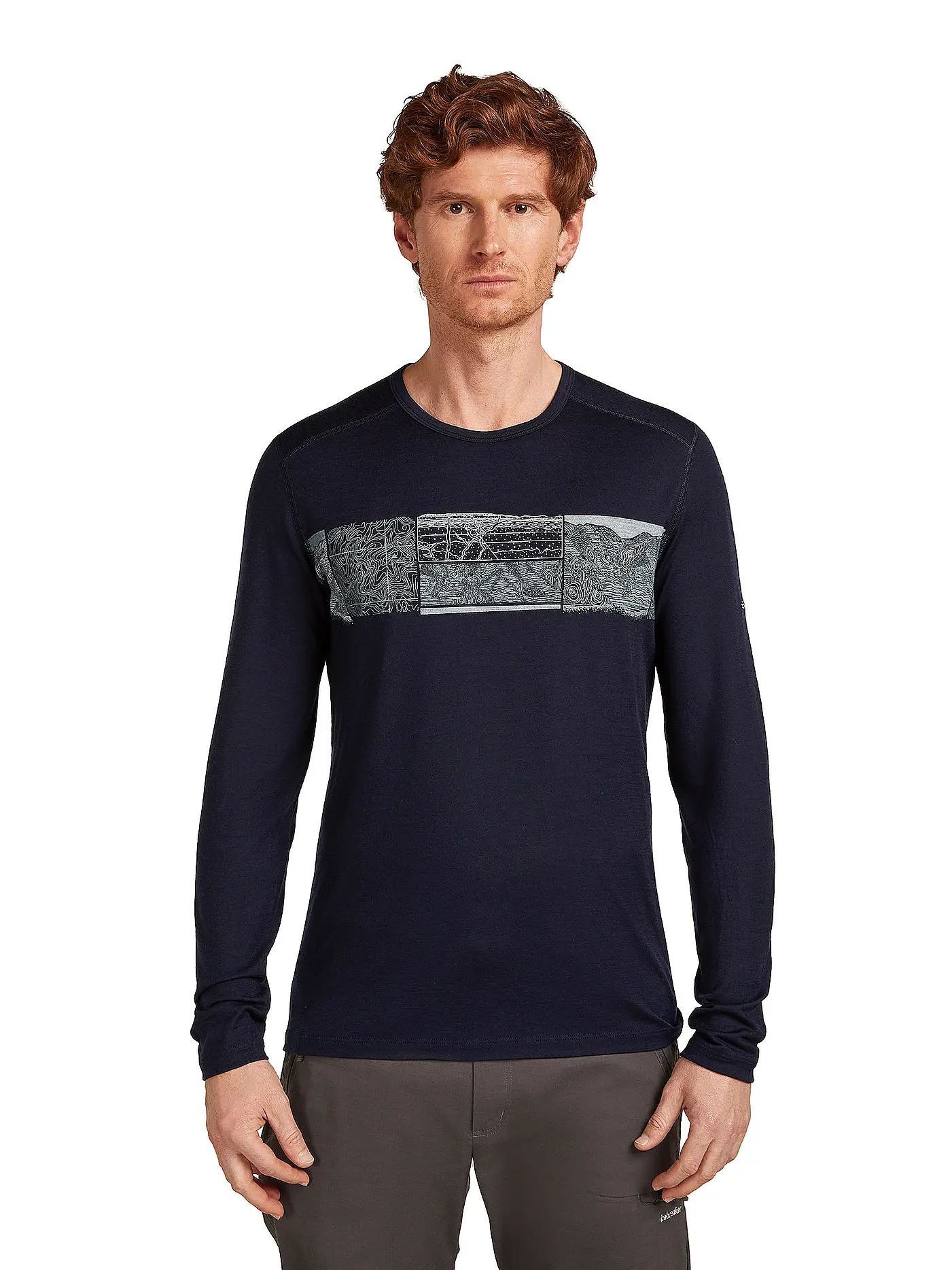 ICEBREAKER | Herren Unterziehshirt Elevation 200 Oasis | dunkelblau