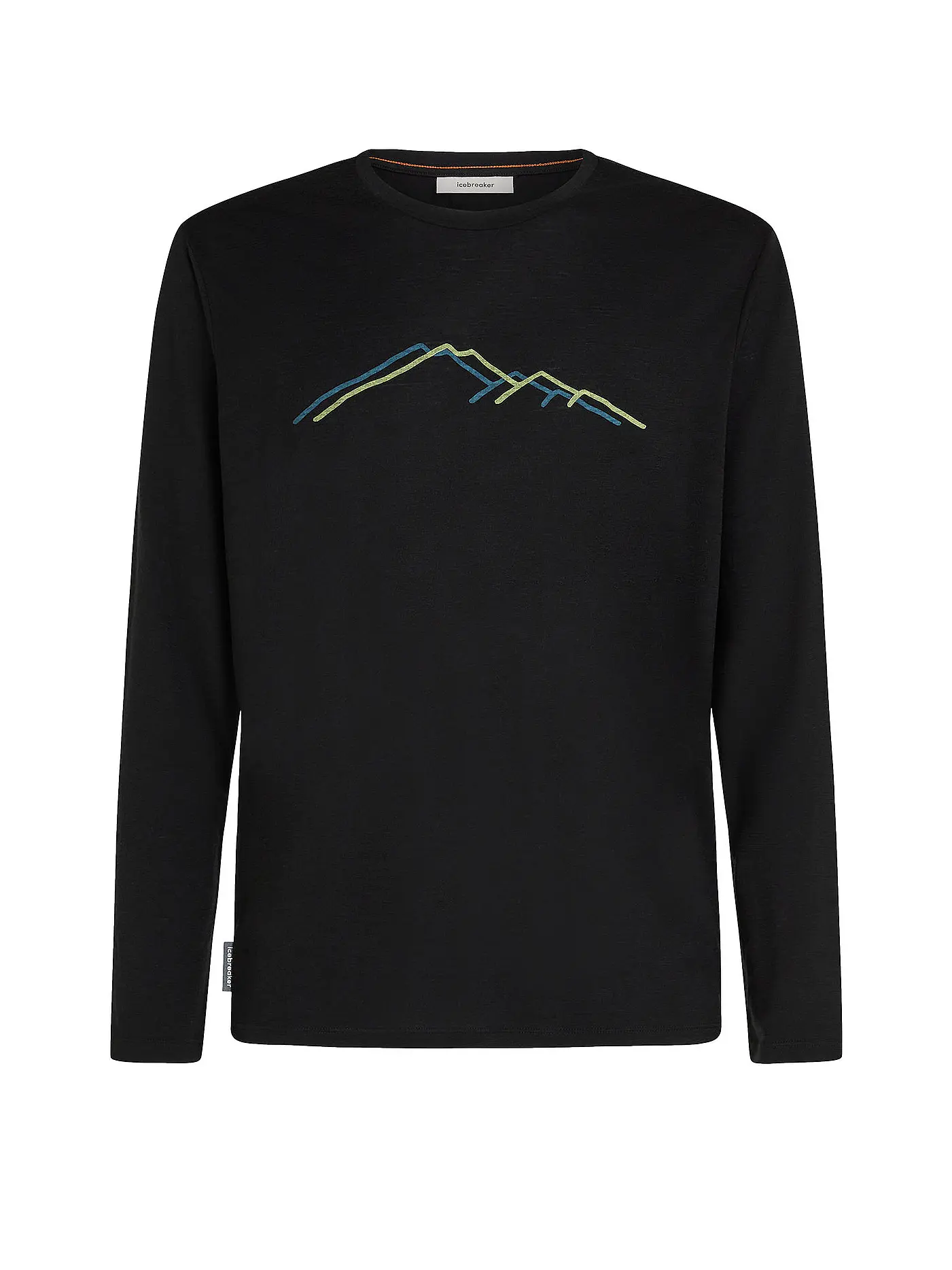ICEBREAKER | Herren Unterziehshirt Rain Ridge 150 Tech | schwarz