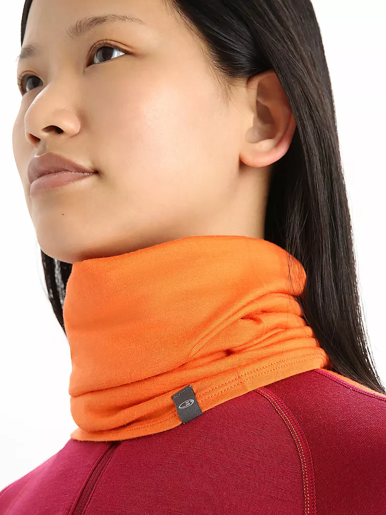 ICEBREAKER | Neckgaiter Merino Flexi Chute | orange