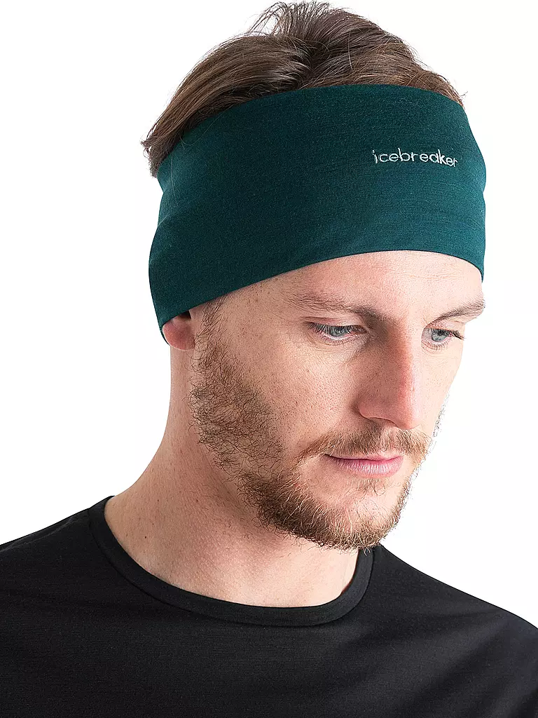 ICEBREAKER | Stirnband Cool-Lite Flexi | dunkelgrün