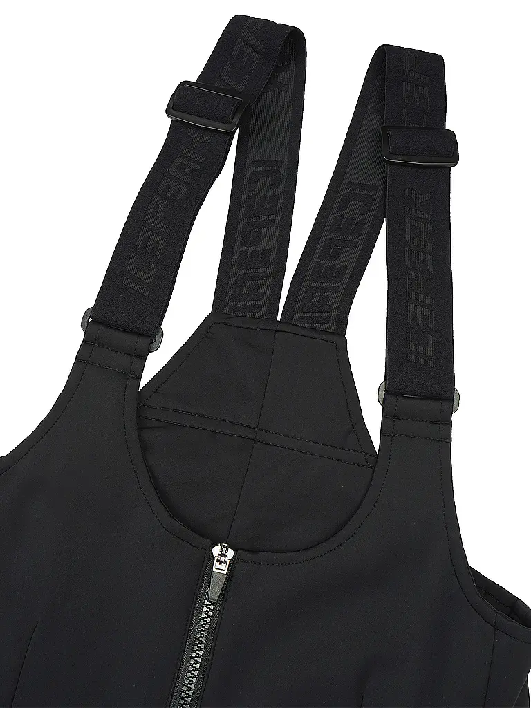 ICEPEAK |  Damen Softshell Latzhose Exira  | Schwarz