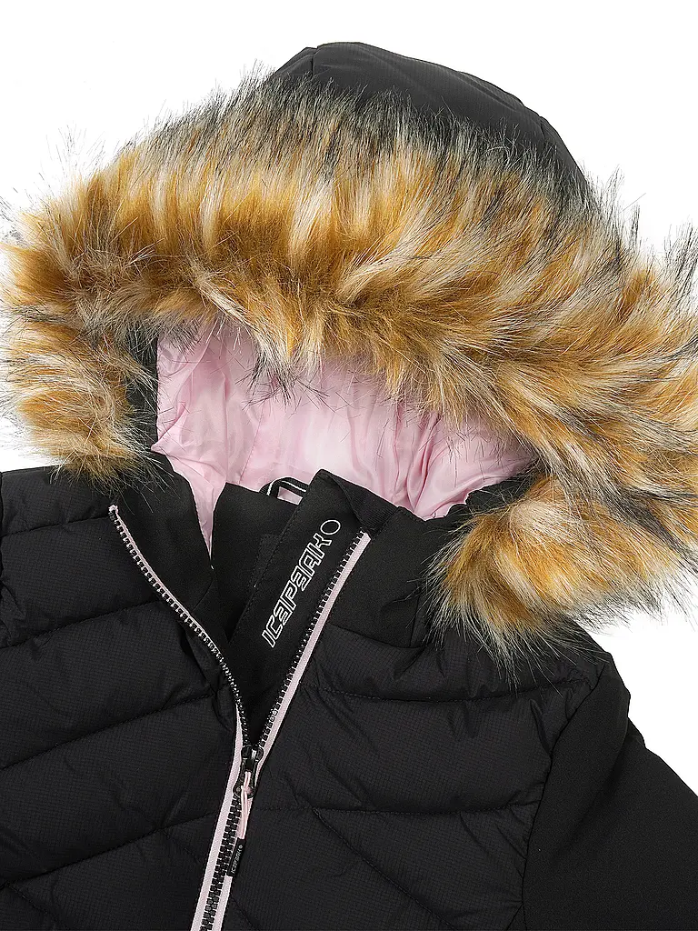 ICEPEAK |  Mädchen Skijacke Laval Jr  | Schwarz