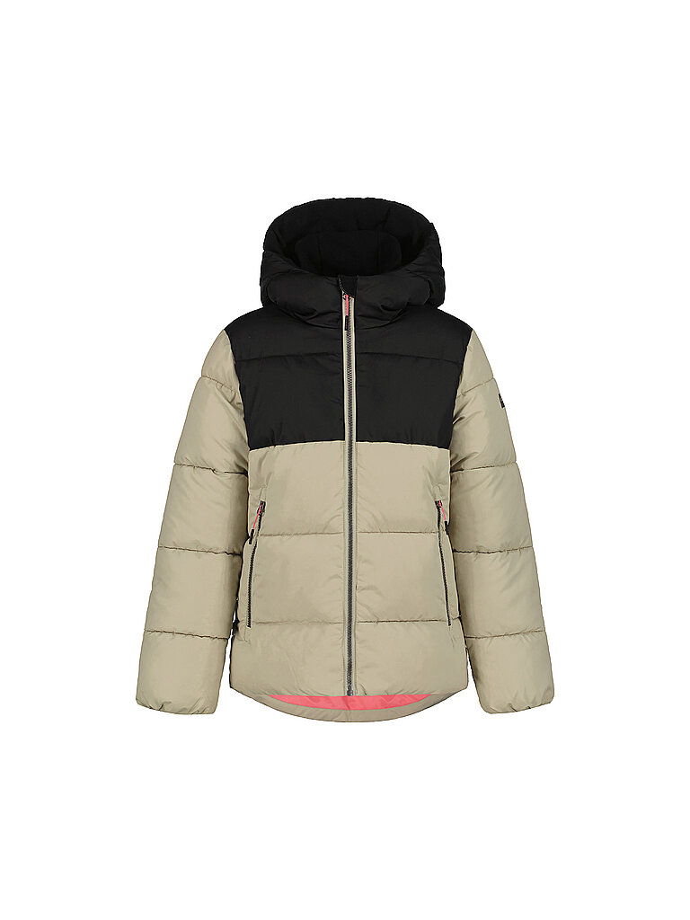 ICEPEAK Mädchen Winterjacke Kirn Print Hoodie beige | 152