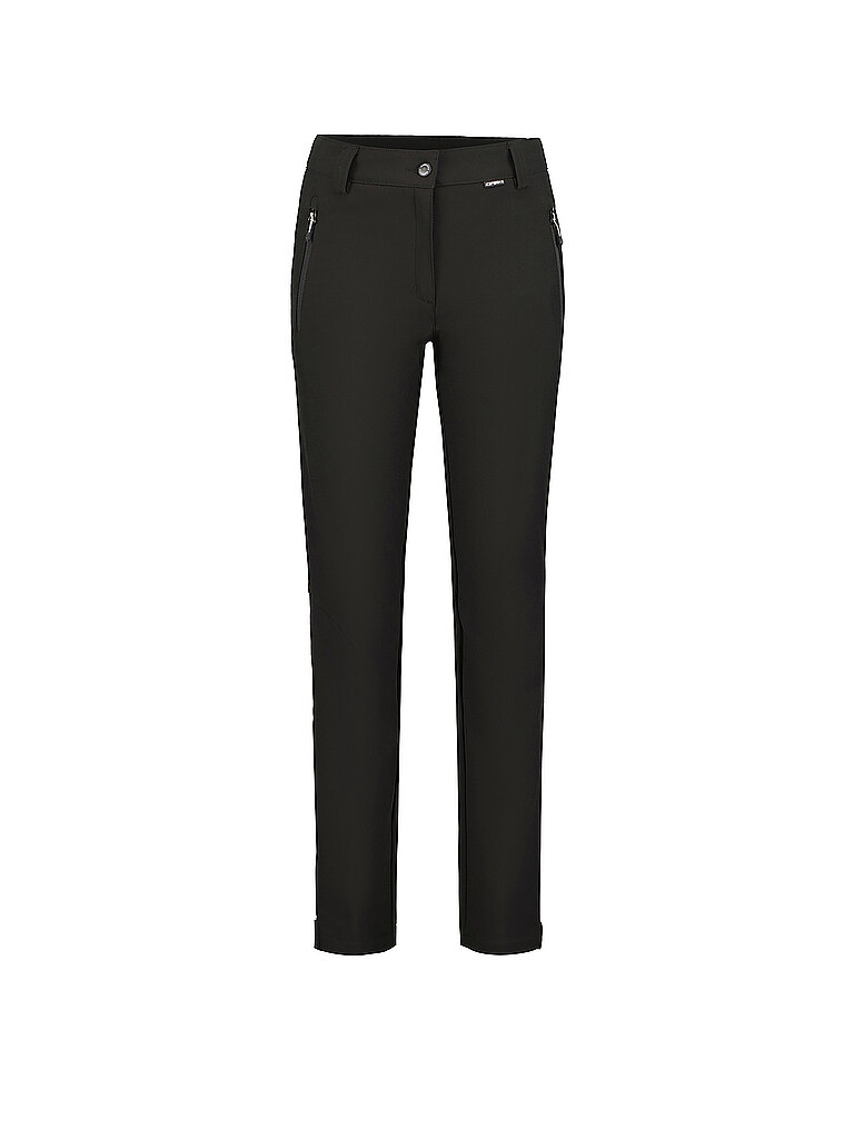 icepeak ICEPEAK Damen Softshell Wanderhose Bovill schwarz | 38, schwarz