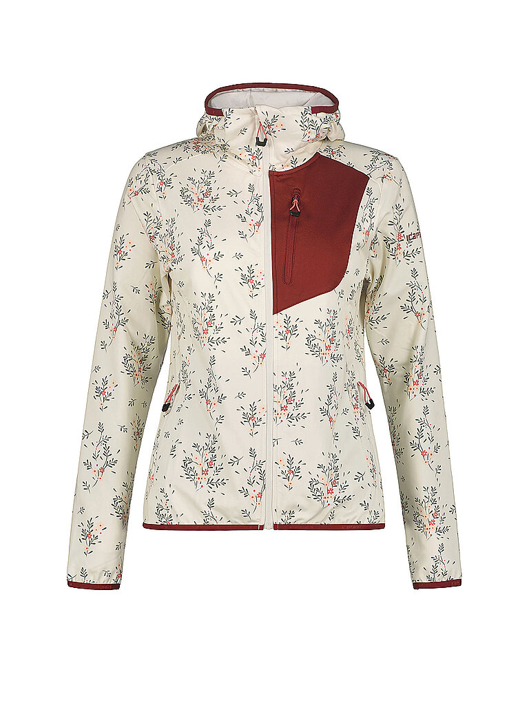 icepeak ICEPEAK Damen Fleecejacke Donnelly Hoodie beige | XXL, beige