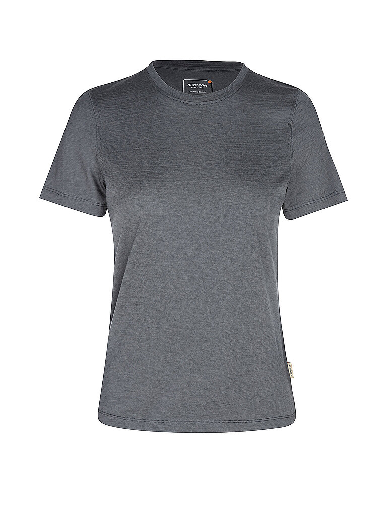 icepeak ICEPEAK Damen T-Shirt Greitz Uni grau | XS, grau