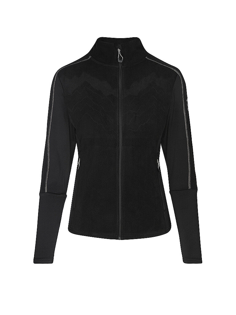 icepeak ICEPEAK Damen Unterzieh Fleecejacke Fairway schwarz | S, schwarz