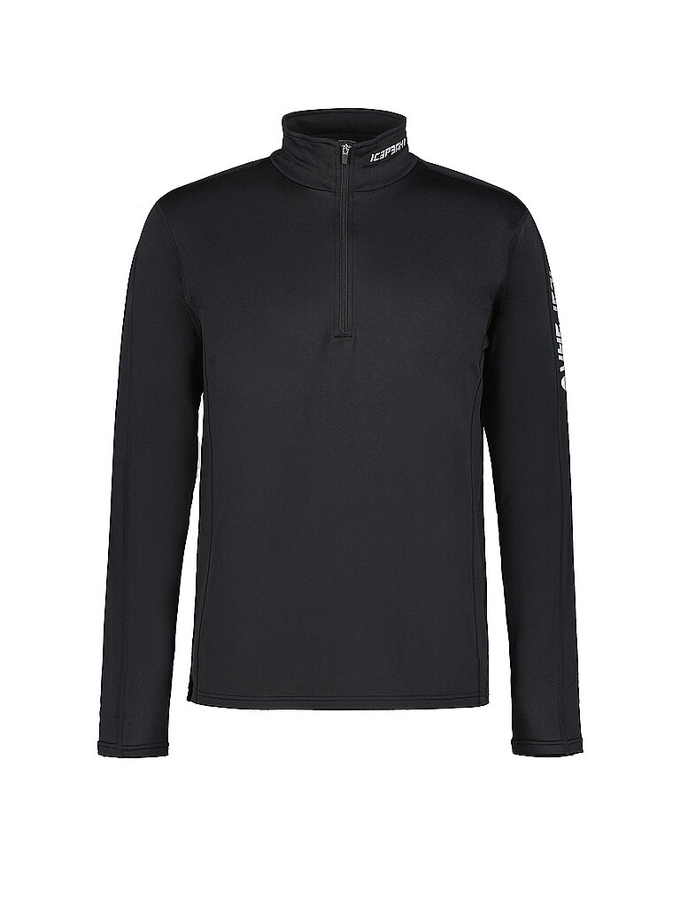 icepeak ICEPEAK Herren Unterzieh Zipshirt Fleminton schwarz | S, schwarz