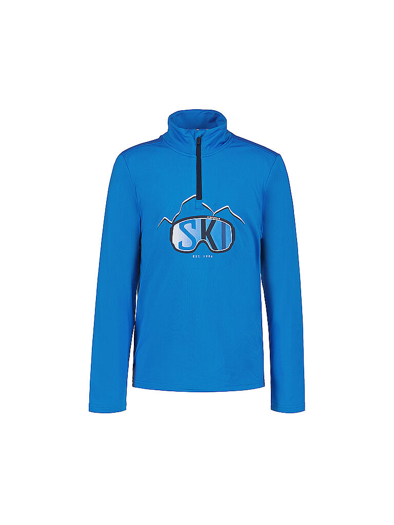 icepeak ICEPEAK Jungen Unterzieh Zipshirt Layton Jr blau | 128, blau