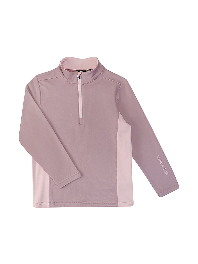 icepeak ICEPEAK Mädchen Unterzieh Zipshirt Fleminton rosa | 140, rosa