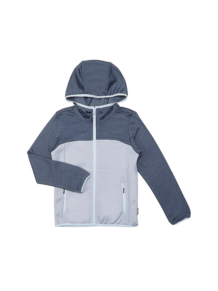 icepeak ICEPEAK Mädchen Fleecejacke Kamenz dunkelblau/Hellblau dunkelblau | 128, dunkelblau