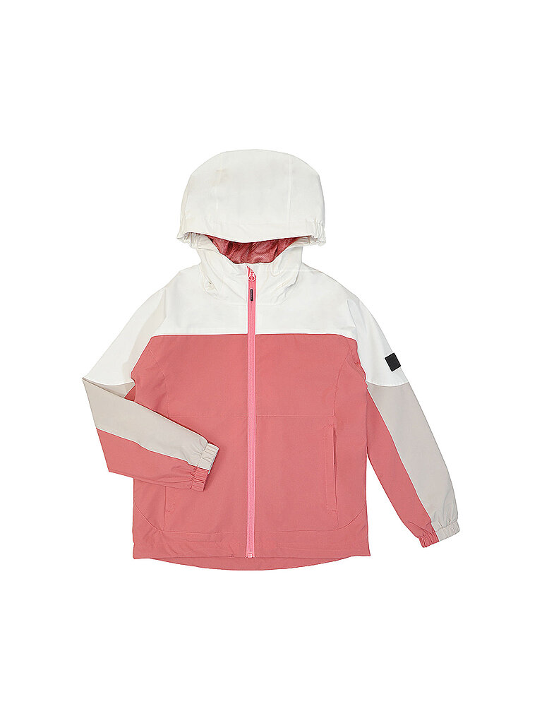 icepeak ICEPEAK Mädchen Wanderjacke Kalkaska Jr 2L Hoodie koralle | 140, koralle
