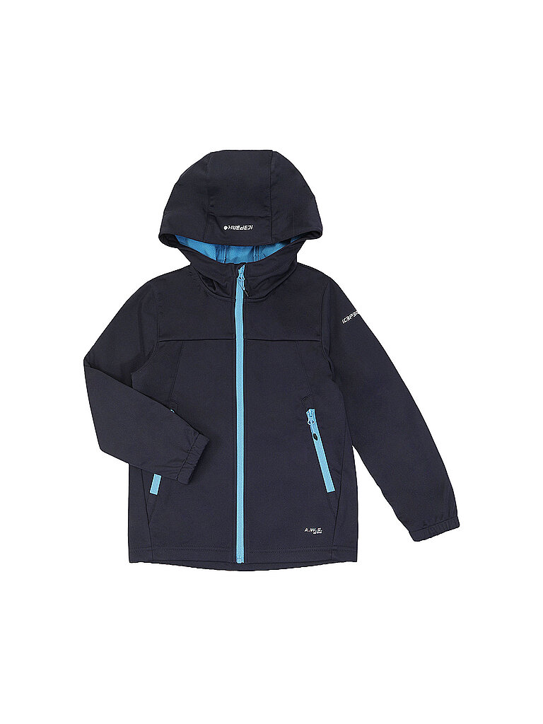 icepeak ICEPEAK Kinder Softshelljacke Kline JR Hoodie dunkelblau | 116, dunkelblau