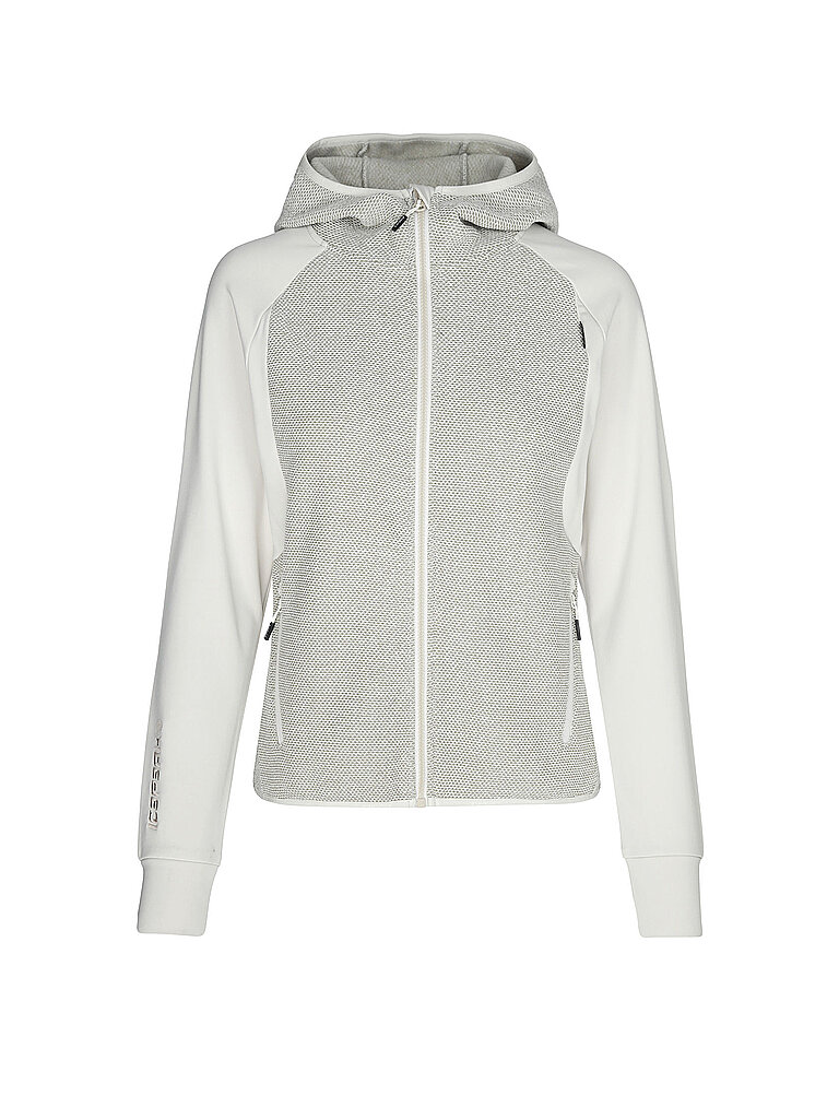 icepeak ICEPEAK Damen Fleeccejacke Ballwin Hoodie weiss | L, weiss