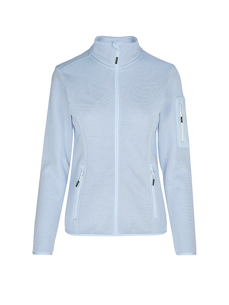 icepeak ICEPEAK Damen Fleecejacke Bowersbille hellblau | XL, hellblau