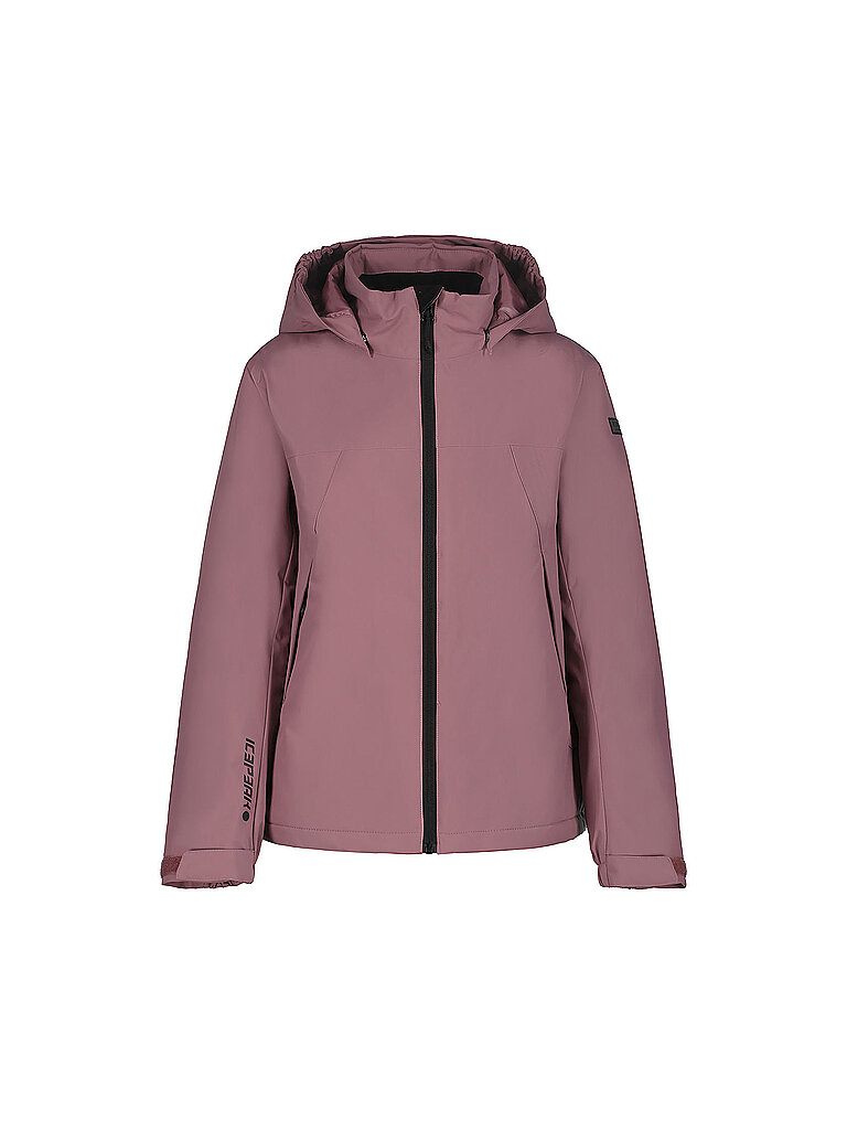 icepeak ICEPEAK Mädchen Wanderjacke Kirkville Hoodie beere | 128, beere