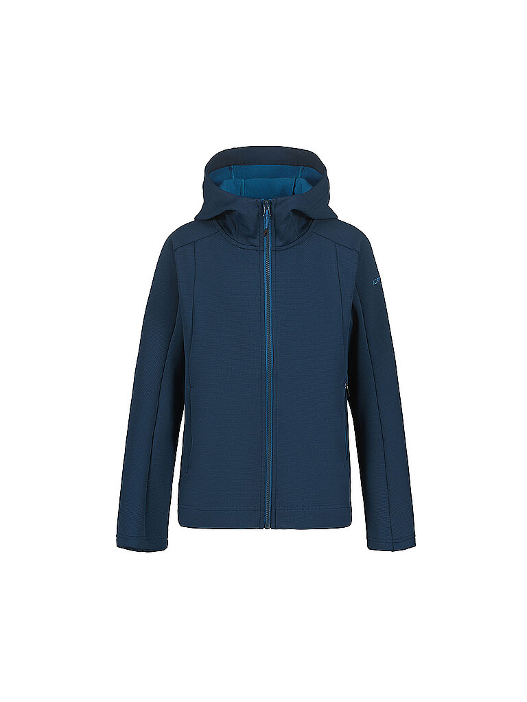 icepeak ICEPEAK Kinder Fleecejacke KINGFIELD JR Hoodie dunkelblau | 128, dunkelblau