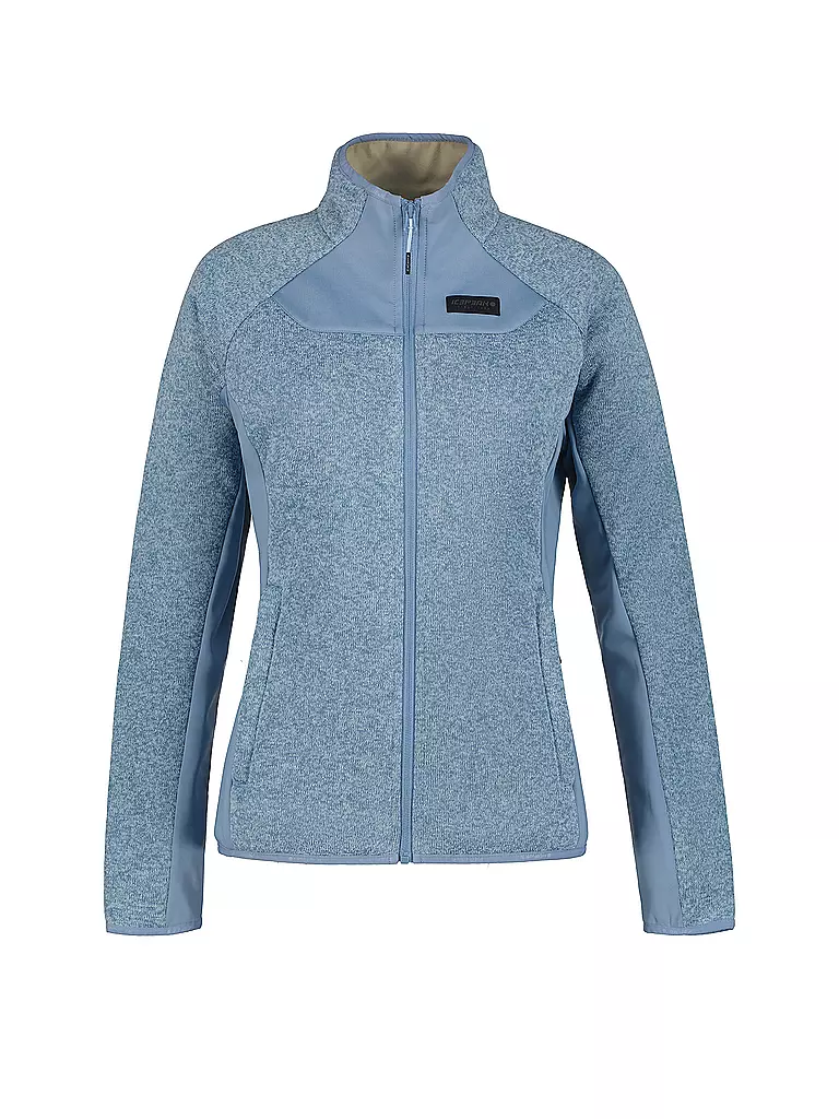 ICEPEAK | Damen Fleecejacke Bleeker | hellblau