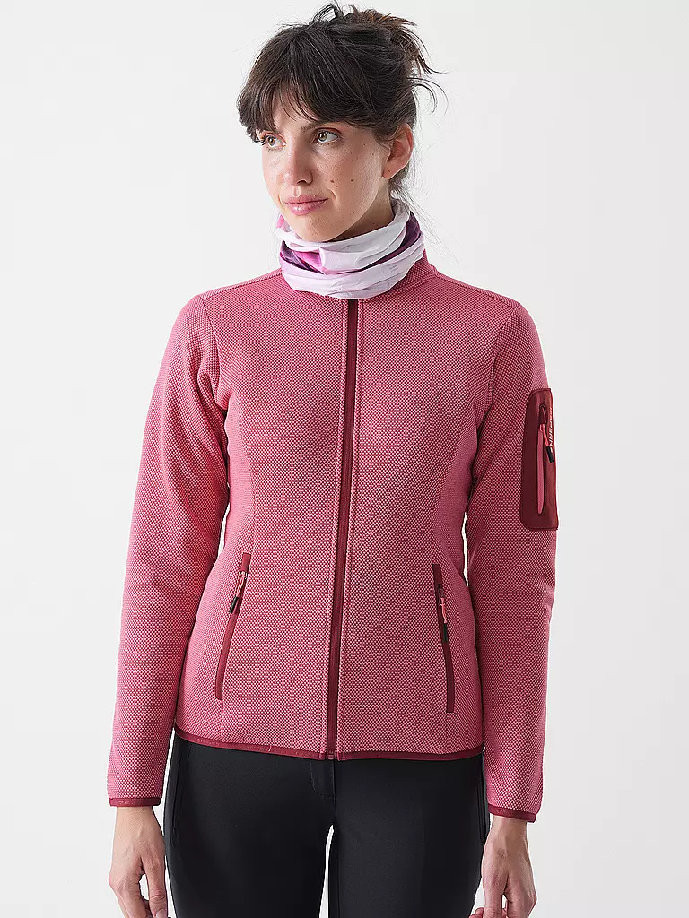 ICEPEAK | Damen Fleecejacke Bowersville | koralle