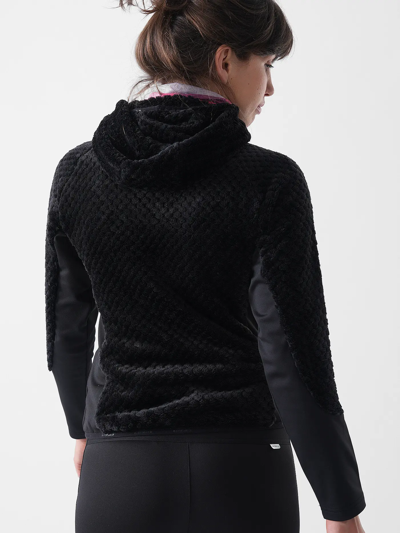 ICEPEAK | Damen Fleecejacke Daisetta Hoodie | schwarz