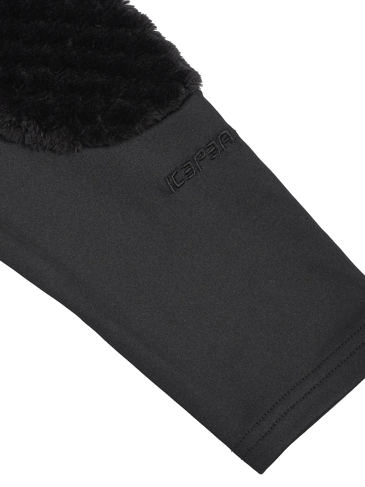ICEPEAK | Damen Fleecejacke Daisetta Hoodie | schwarz