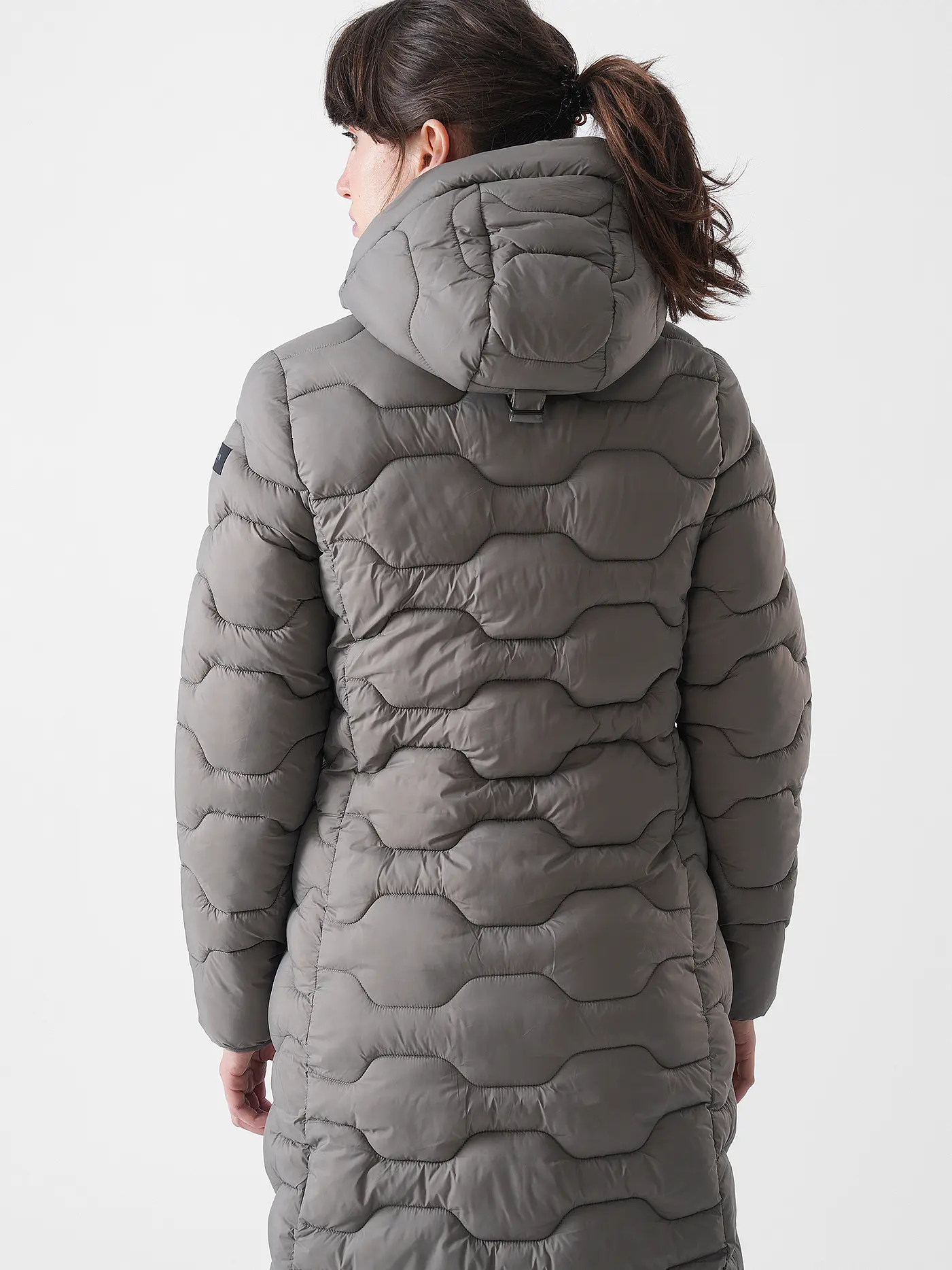 ICEPEAK | Damen Iso Wintermantel Hoodie | olive