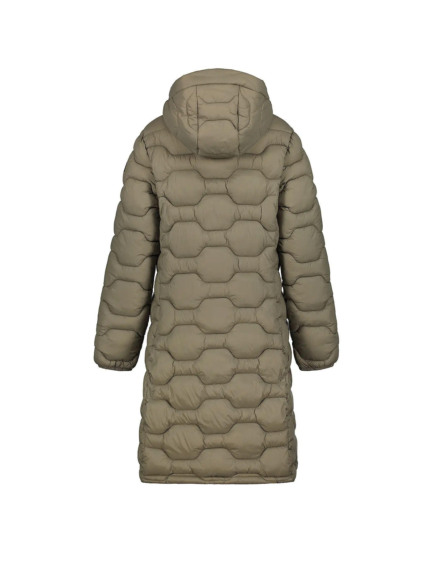 ICEPEAK | Damen Iso Wintermantel Hoodie | olive