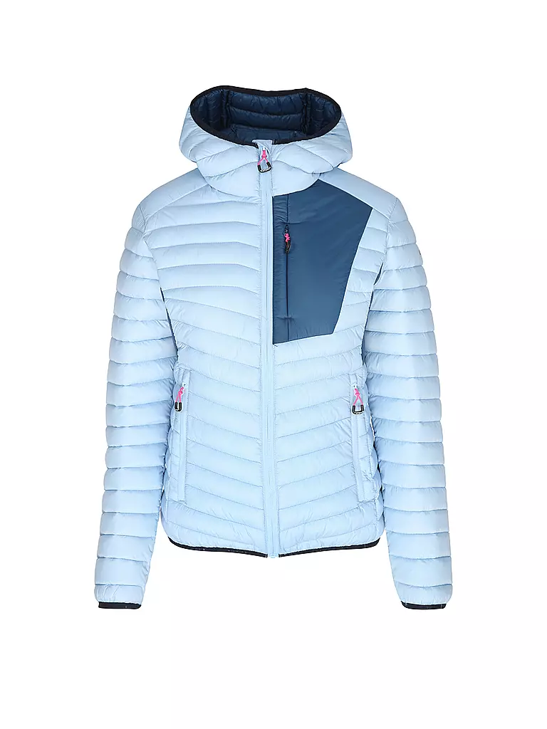 ICEPEAK | Damen Isojacke Dix Hoodie | hellblau