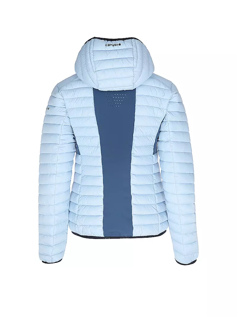 ICEPEAK | Damen Isojacke Dix Hoodie | hellblau