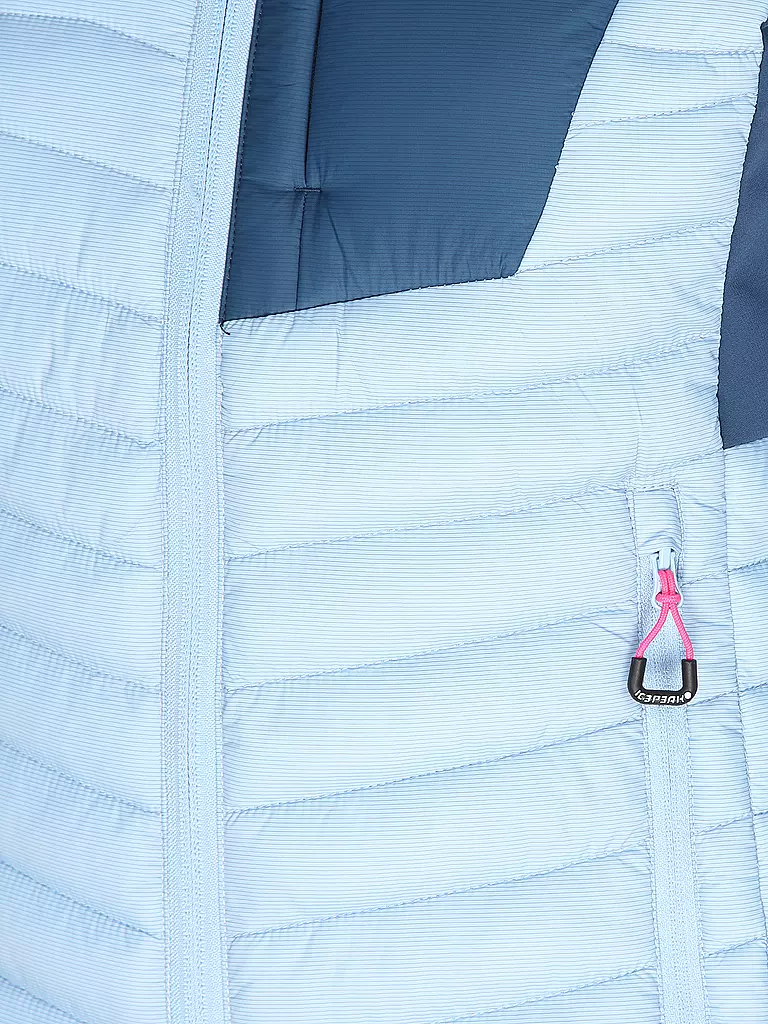 ICEPEAK | Damen Isojacke Dix Hoodie | hellblau