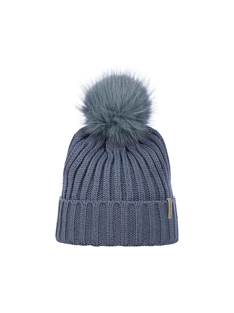 ICEPEAK | Damen Mütze Hazen Bommel | lila