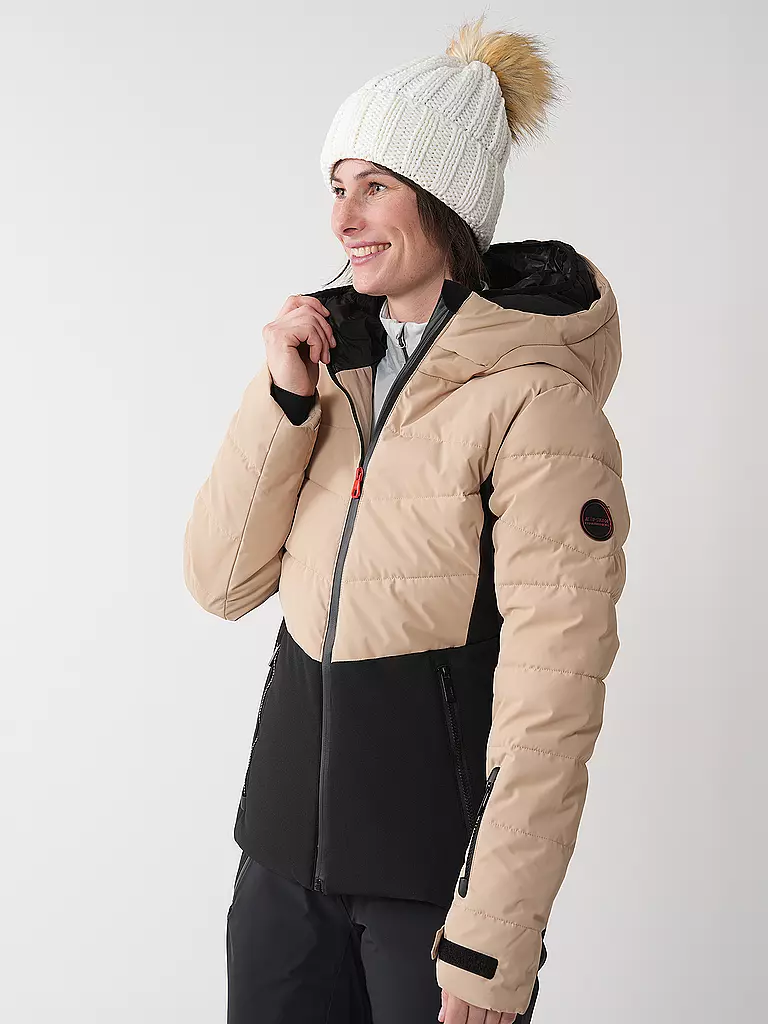 ICEPEAK | Damen Skijacke Electra | beige