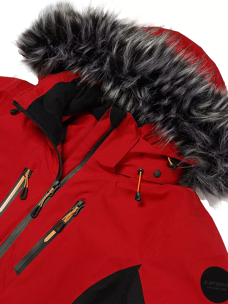 ICEPEAK | Damen Skijacke Fayette | rot