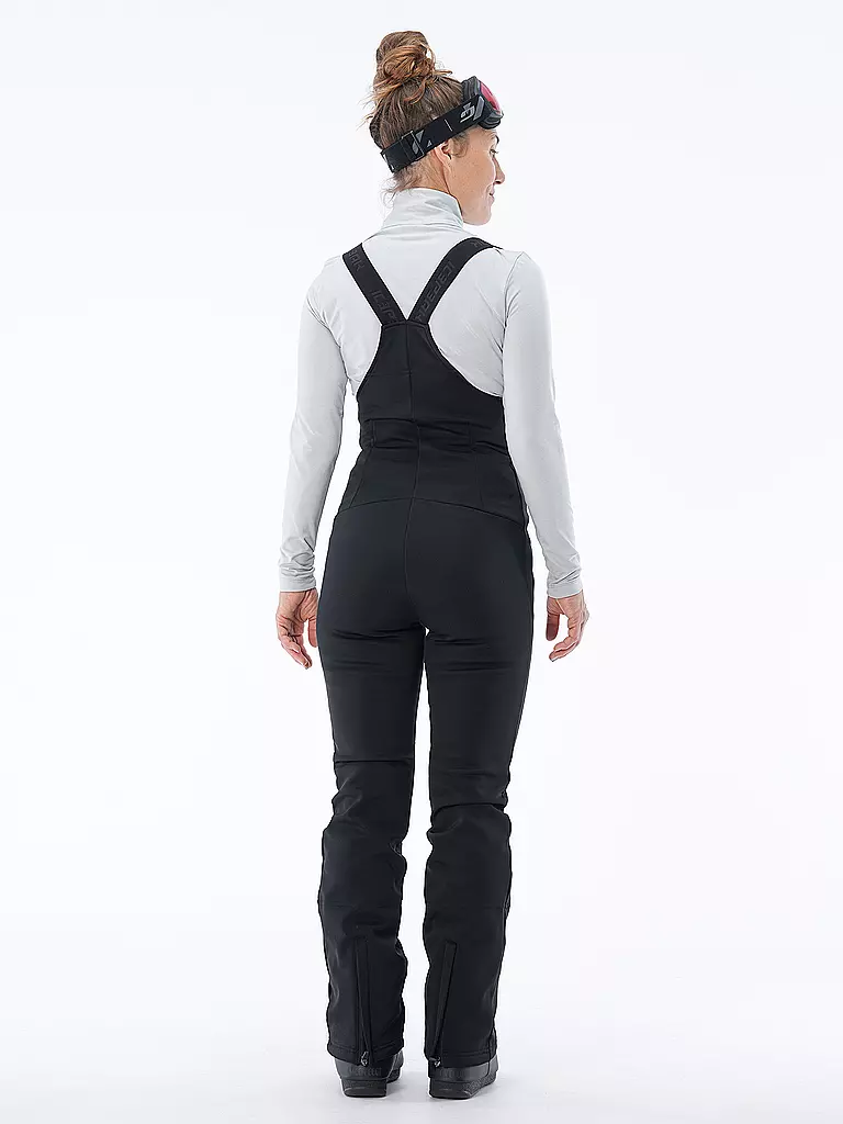 ICEPEAK | Damen Softshell Latzhose Exira | schwarz