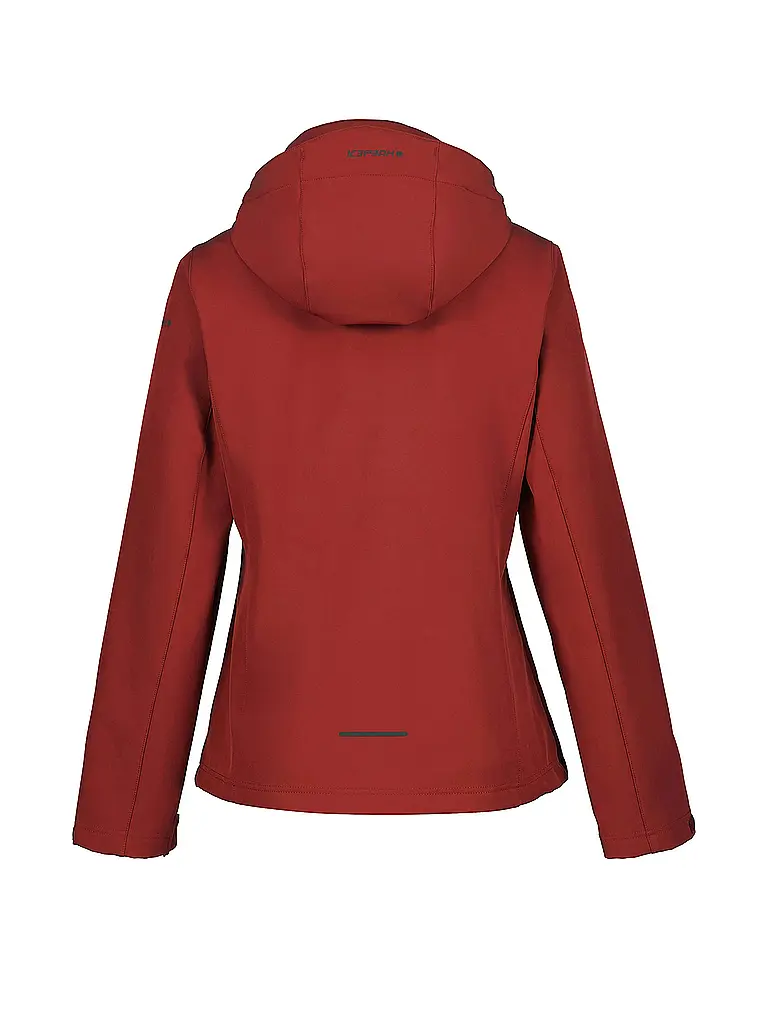 ICEPEAK | Damen Softshelljacke Brenham Uni Hoodie | 