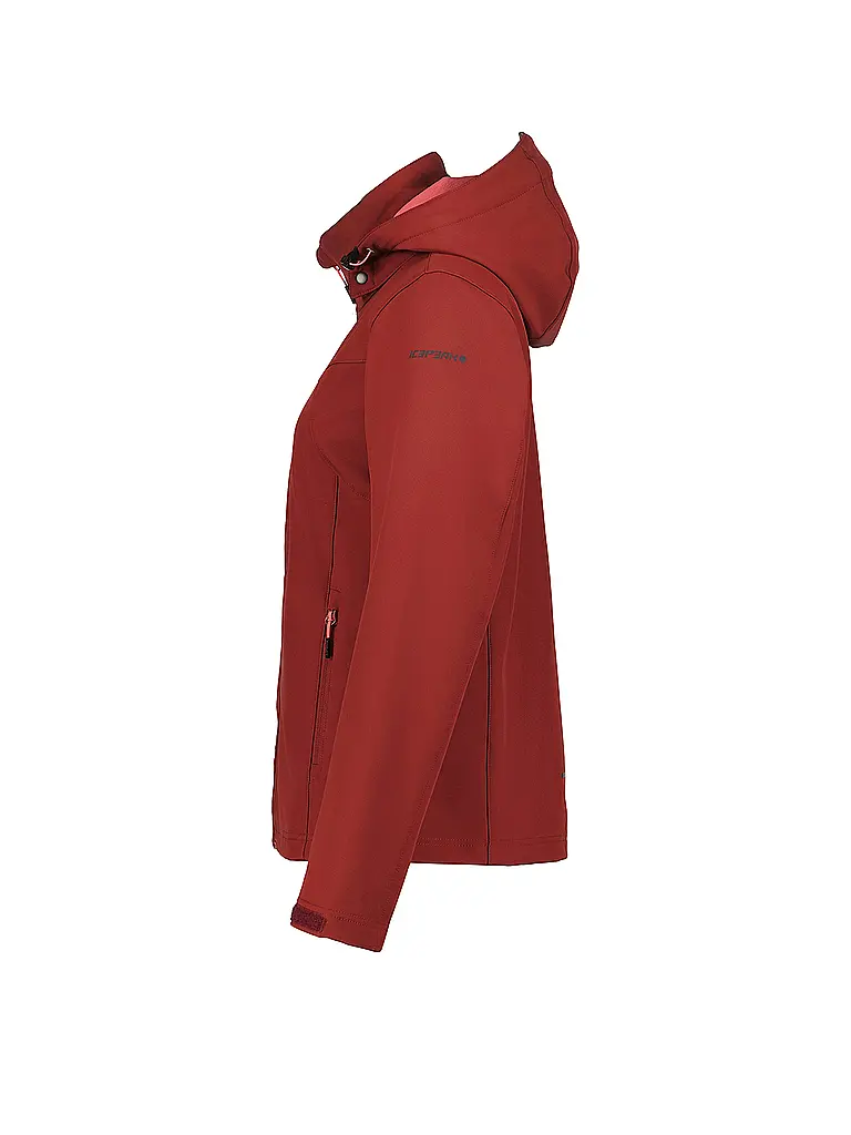 ICEPEAK | Damen Softshelljacke Brenham Uni Hoodie | 