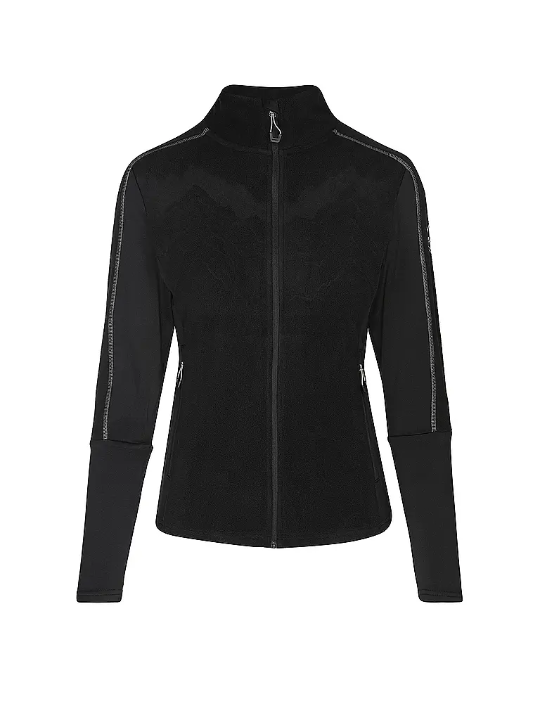 ICEPEAK | Damen Unterzieh Fleecejacke Fairway | Schwarz
