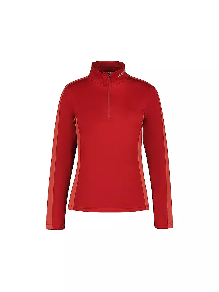 ICEPEAK | Damen Unterzieh Zipshirt Fairview | rot