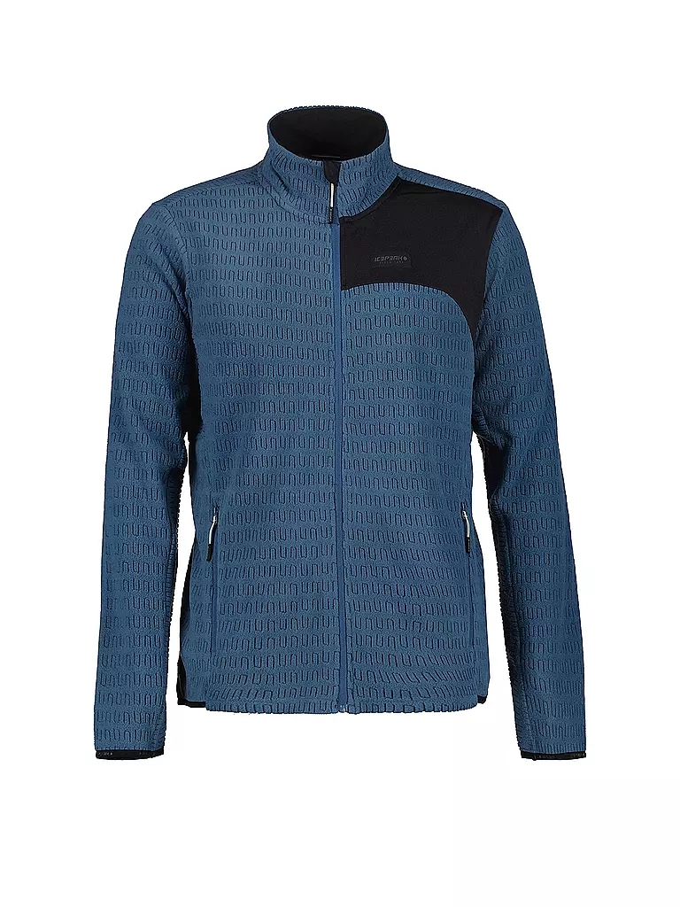 ICEPEAK | Herren Fleecejacke Bowdo | blau