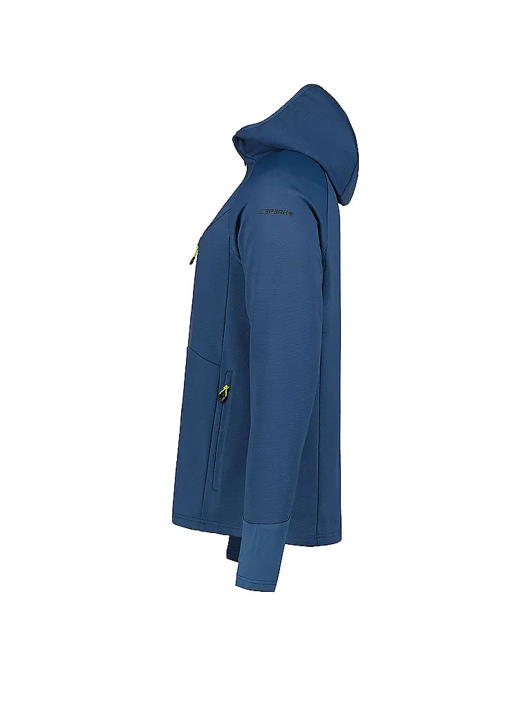 ICEPEAK | Herren Fleecejacke Danby Hoodie | blau