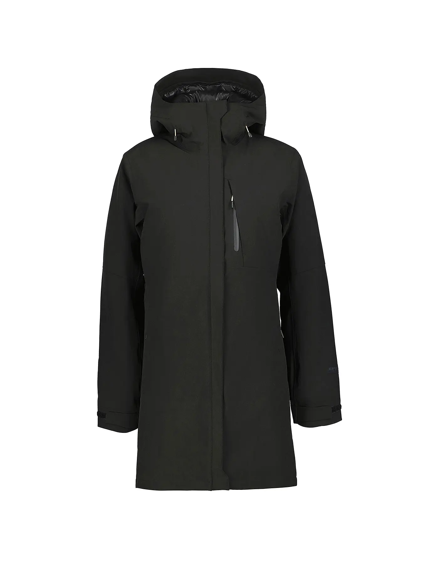 ICEPEAK | Herren Isomantel Bagheria Hoodie | schwarz