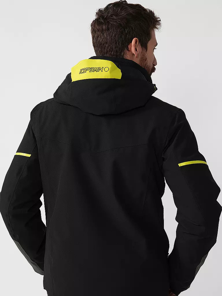 ICEPEAK | Herren Skijacke Fircrest | schwarz