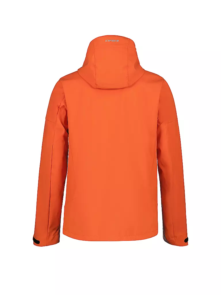 ICEPEAK | Herren Softshelljacke Barmstedt Hoodie | orange